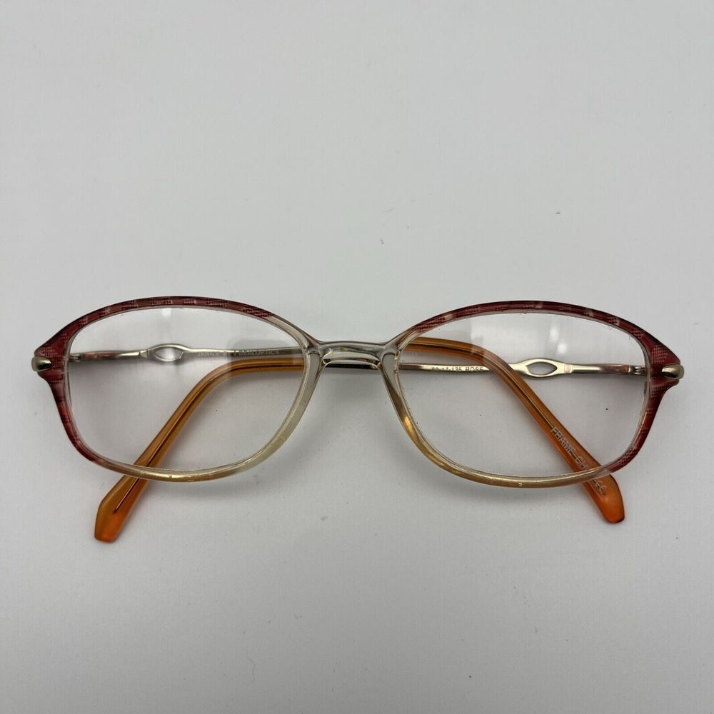 Eyeglass Frames Janice by Deals Optics 52-17-135 Brown Clear Full Plastic Rim